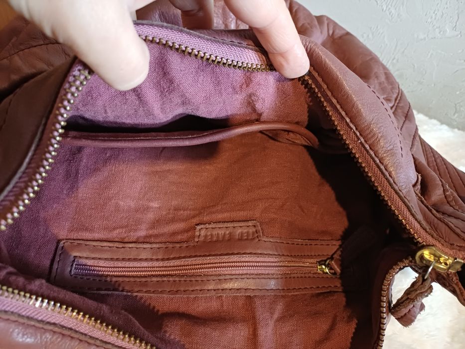 Большая сумка Ted Baker натуральная кожа