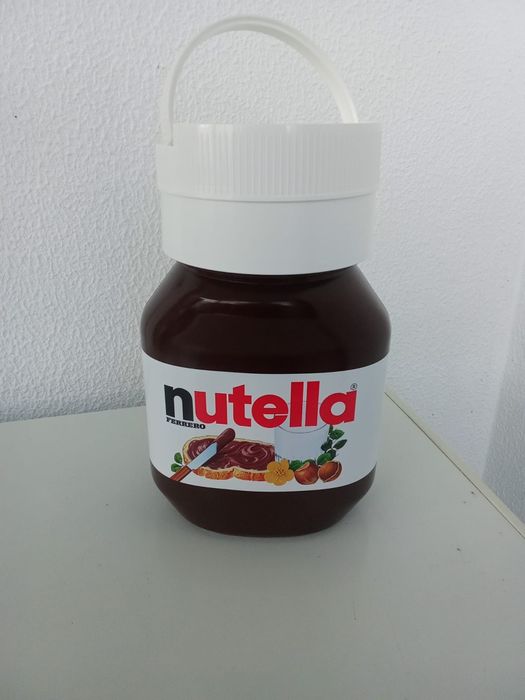 Balde de Nutella 5 kg(Decoração).