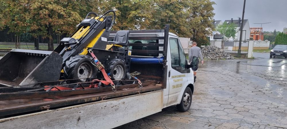 Uslugi minikoparka transport