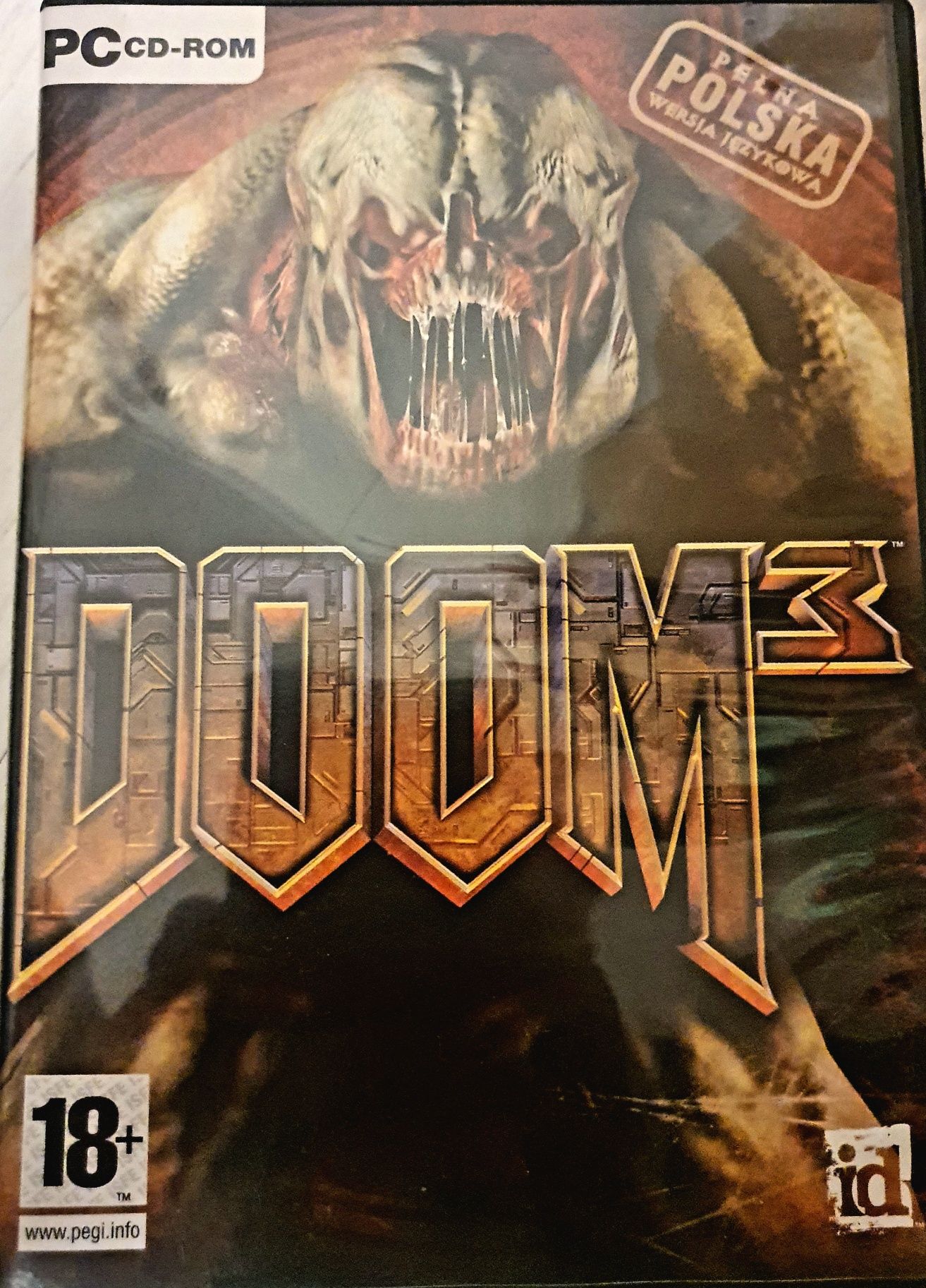 DOOM3 gra na PC, polska wersja jezykowa