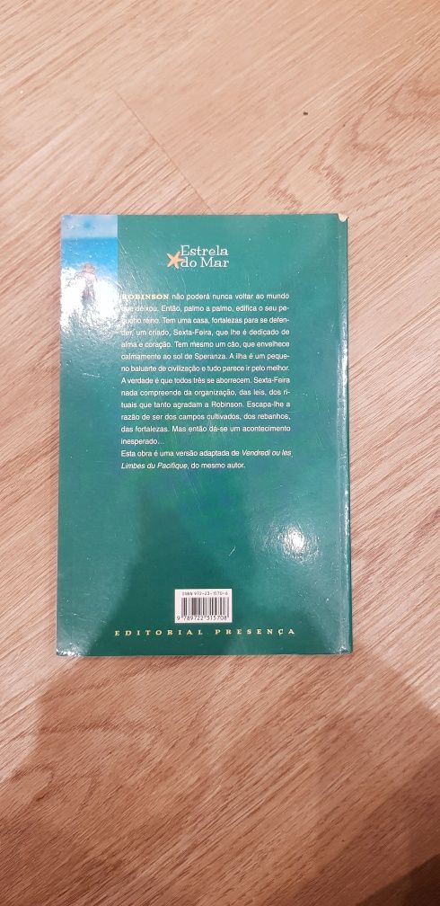 Livro "Sexta Feira ou a Vida Selvagem"