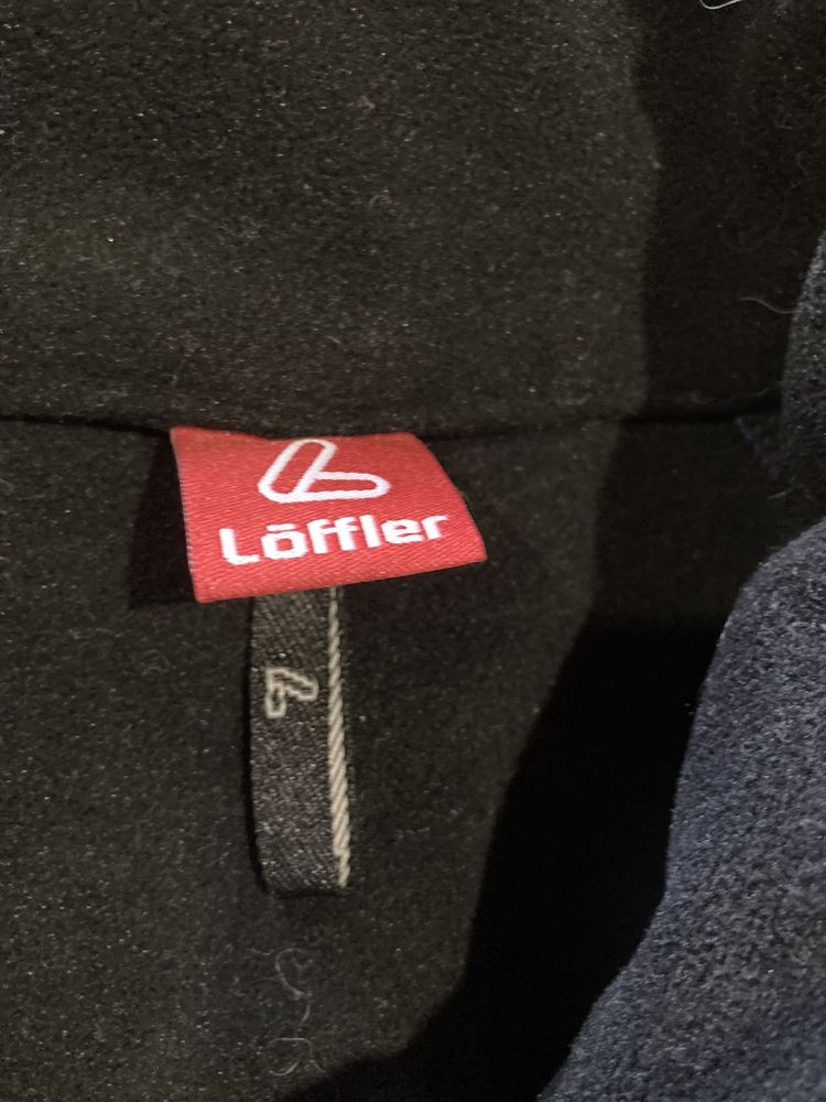 LOFFLER (Austria) женская термокуртка Windstopper, р. L, отл. сост.