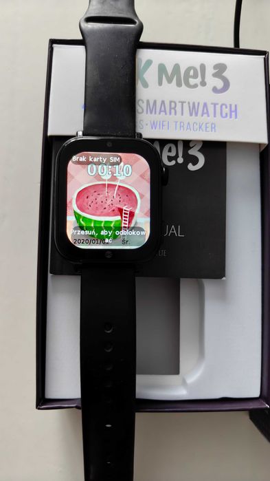 Smartwatch Forever GPS WiFi 4G Kids Look Me! 3 czarny