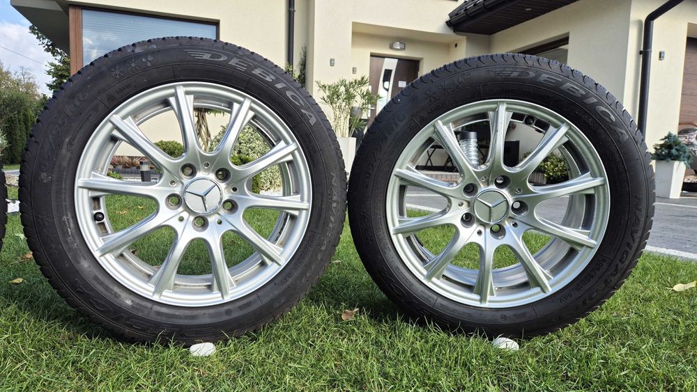 Koła zimowe Mercedes C klasa 5x112 205/55/16 Alu felgi