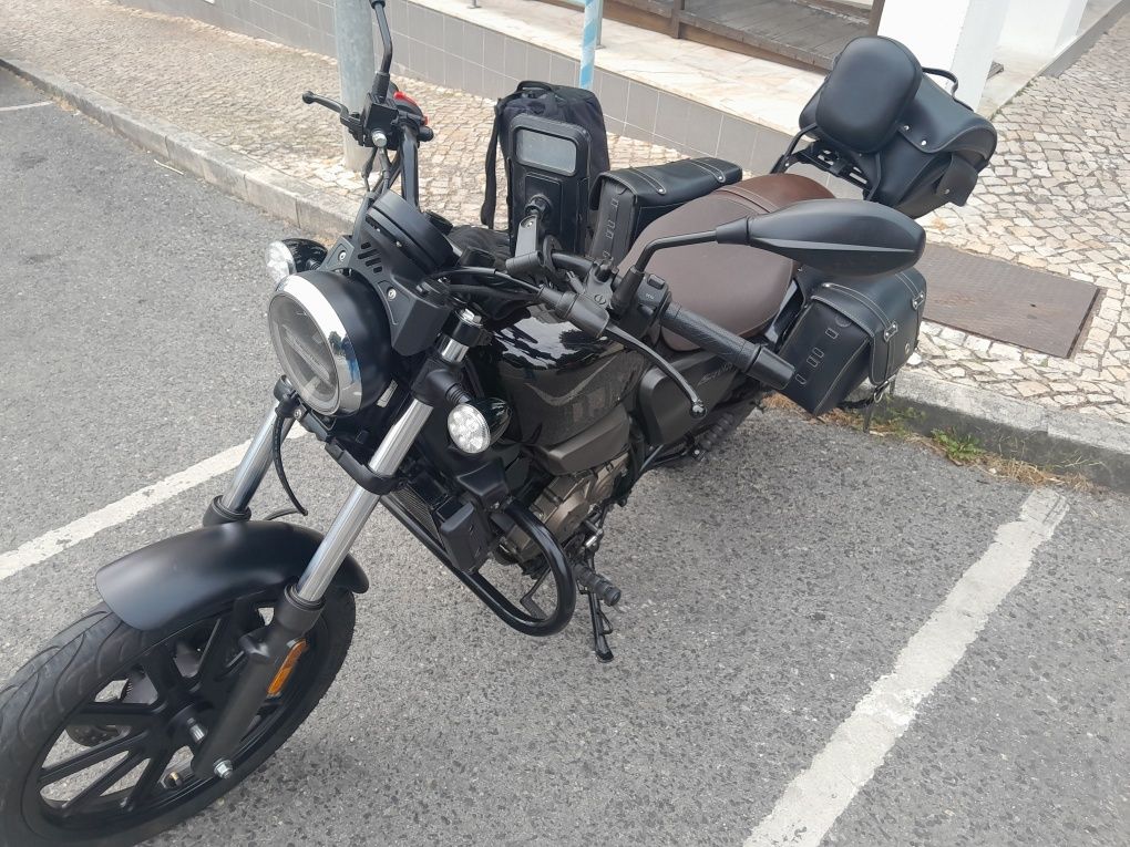 QJmotor SRV125 como nova