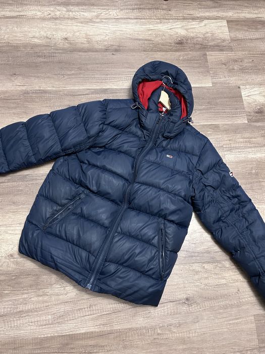 Oryginalna kurtka puchowa tommy hilfiger meska