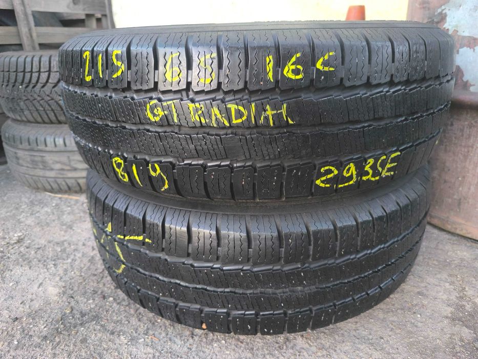 215/65R16C 109 16 C Opony Zimowe Zima GT RADIAL MAXMILER WT2 CARGO 8mm