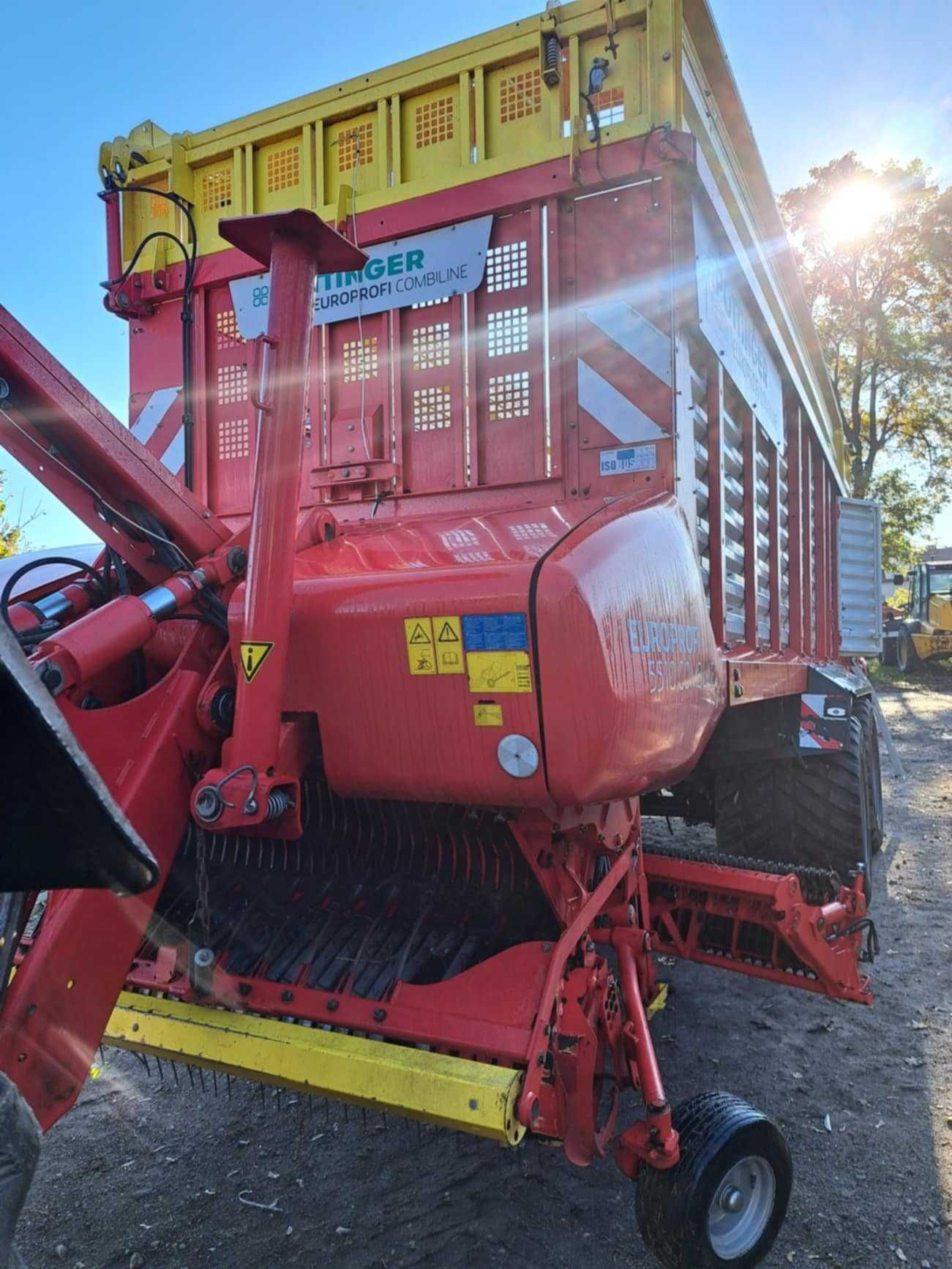 Pottinger 5510 D COMBILINE 2016r przyczepa samozbierająca
