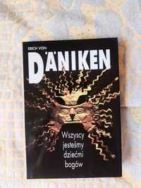 Książka ' Wszyscy jesteśmy dziećmi bogów" Daniken