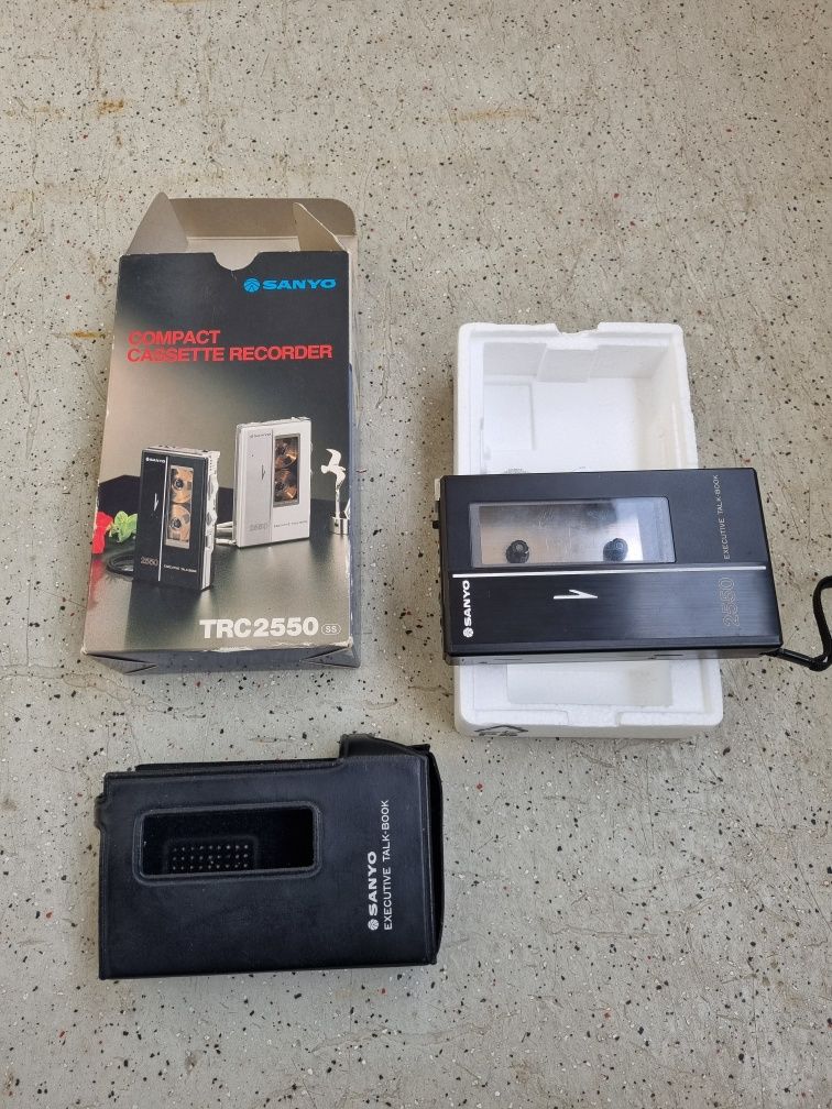 Walkman sanyo trc 2550 dyktafon