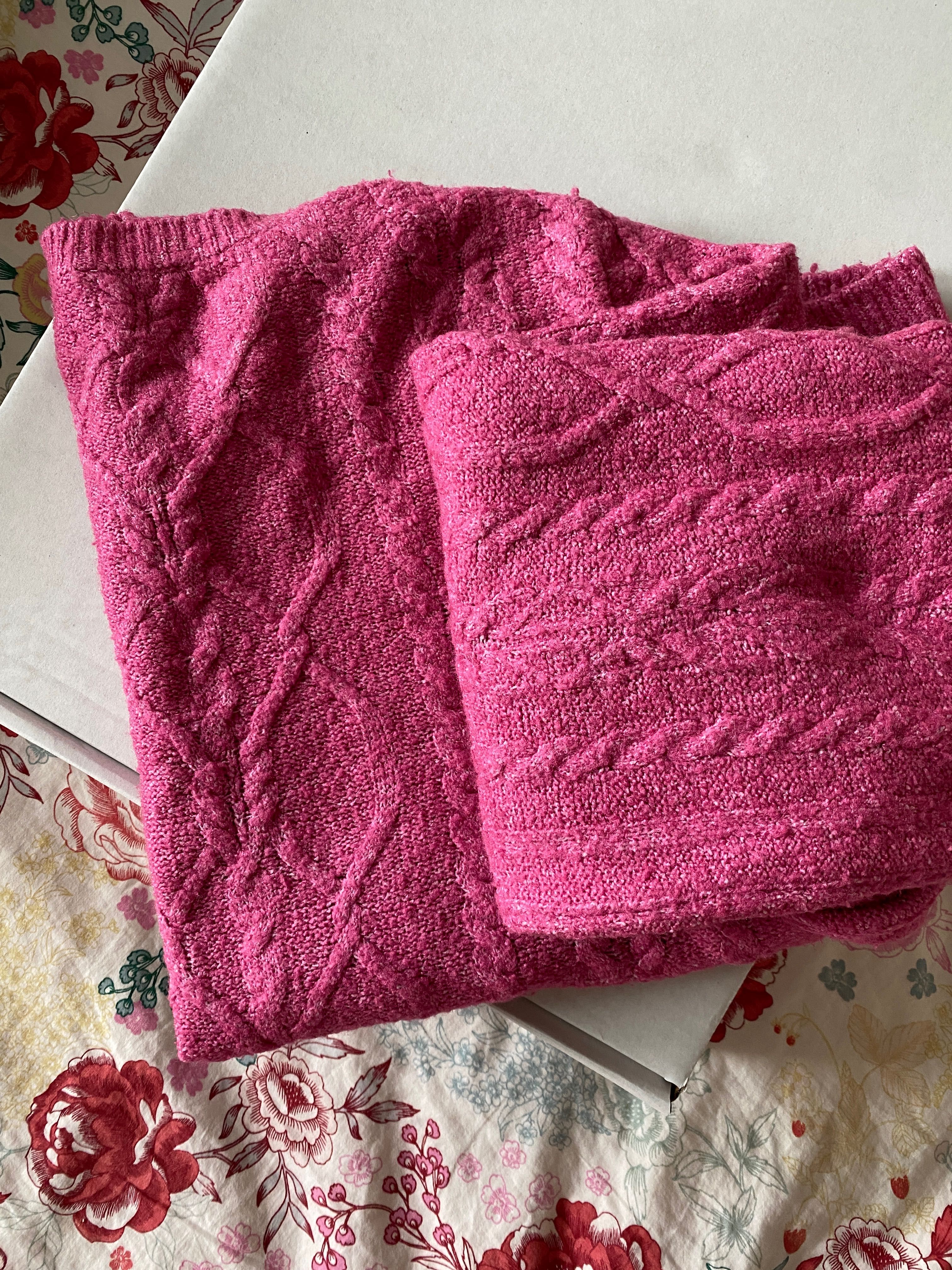Sweter różowy uroczy XS-M Medicine okazja mega tanio