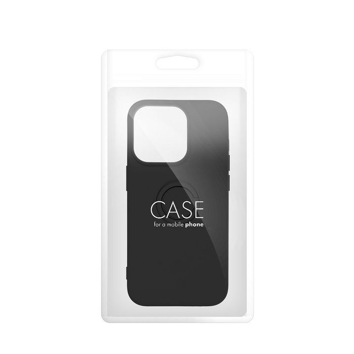 Futerał SILICONE RING do IPHONE 16e (SE 4 2025) czarny