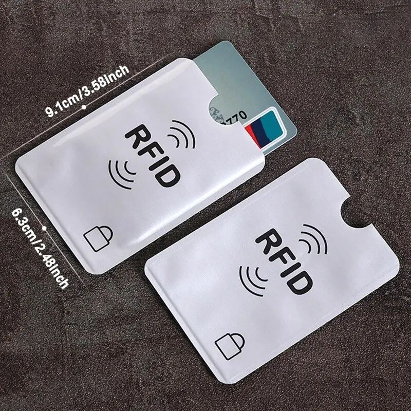 Osłona na kartę kredytową RFID zabezpieczająca przed rozmagnesowaniem.