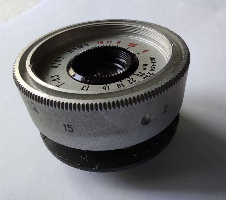 Объективы для фотоаппарата Зенит и Смена Ломо Т-43 4/40