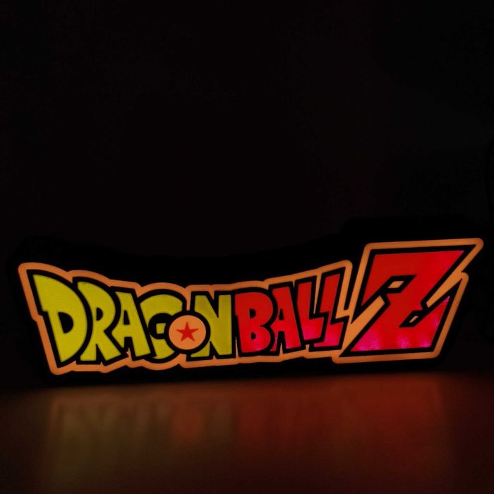 Luminária Dragon Ball Z Decoração Geek