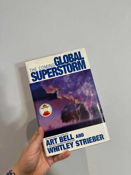 Książka angielskojęzyczna The coming global superstorm