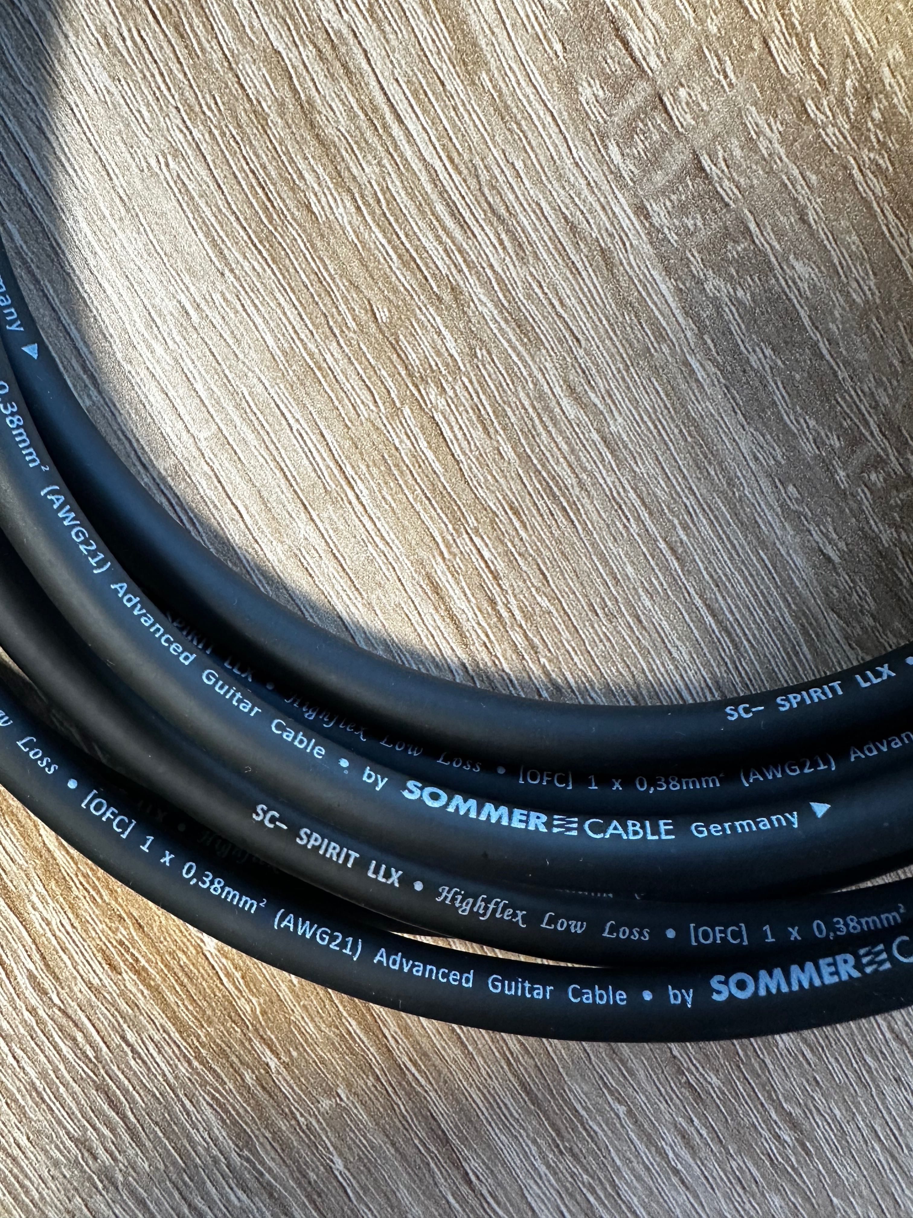 Kabel audio RCA TS RCA - Jack Neutrik Sommer 3 metry sztuk 2