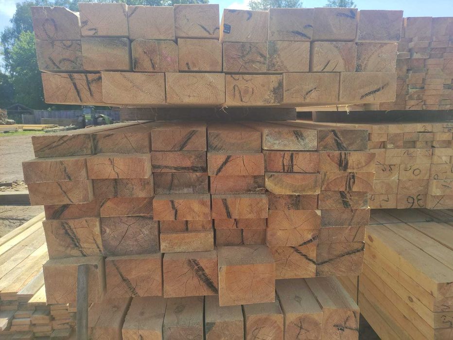 Обрізна / необрізна дошка. Балки, крокви , брус (сосна 4м-6м)