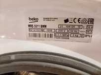 Pralka Beko WRS5511BWW Bardzo dobry stan czysta dwu letnia  mała wada