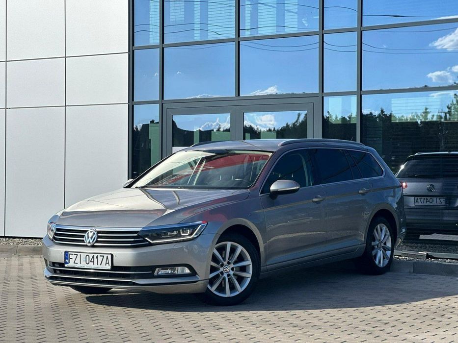 Volkswagen Passat SalonPL TopLED Łopatki Grzany fotel Navi Asystent GWARANCJA Bezwypadek