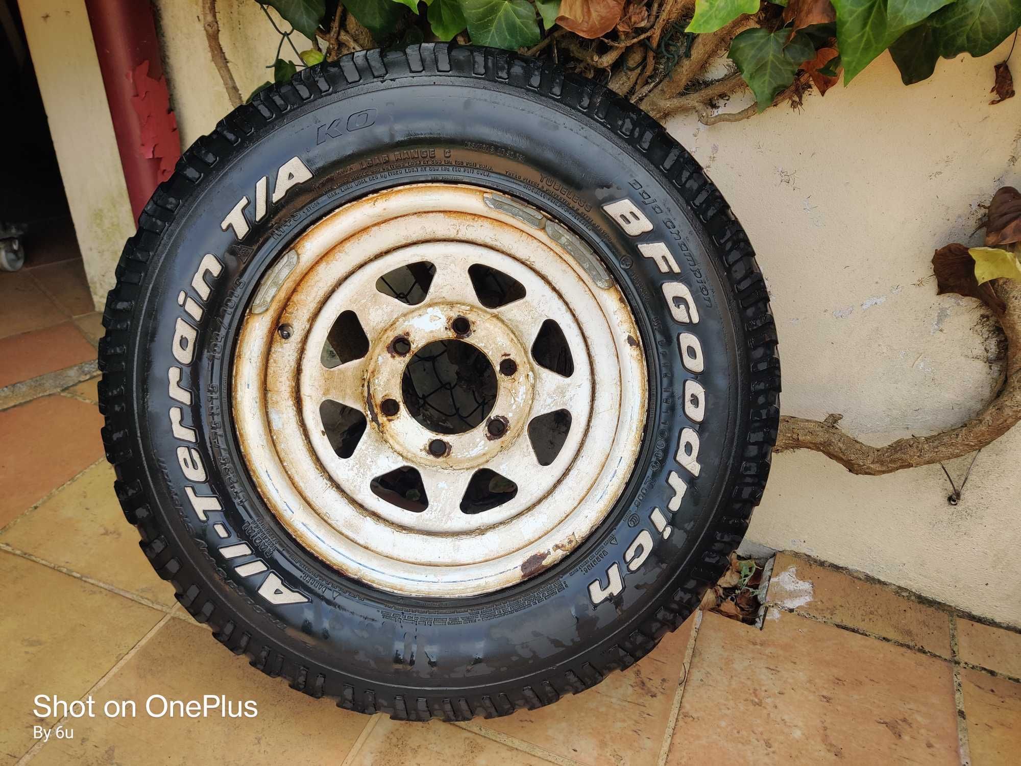 Toyota land cruiser jantes cromadas