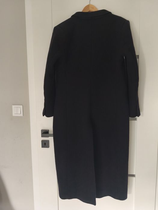 Płaszcz Zara Monteco wełniany