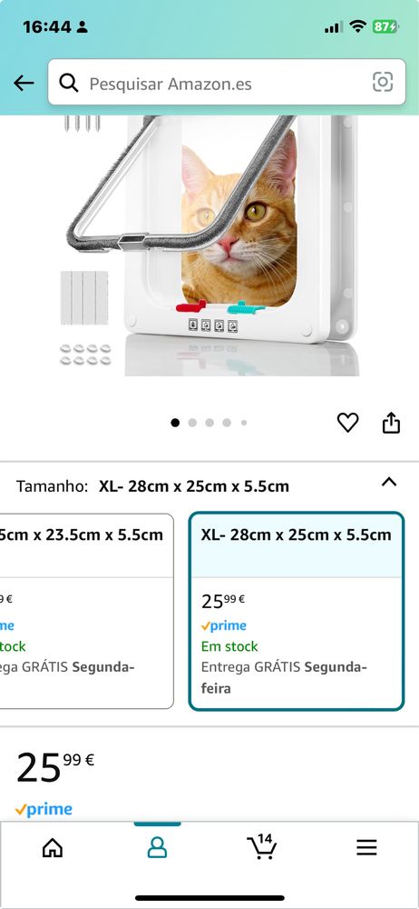Portinhola FlipFlap p/gatos e caes pequenos