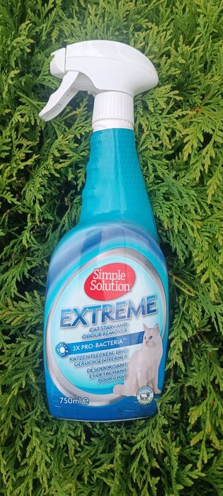Засіб для видалення плям і запаху від котів Simple Solution