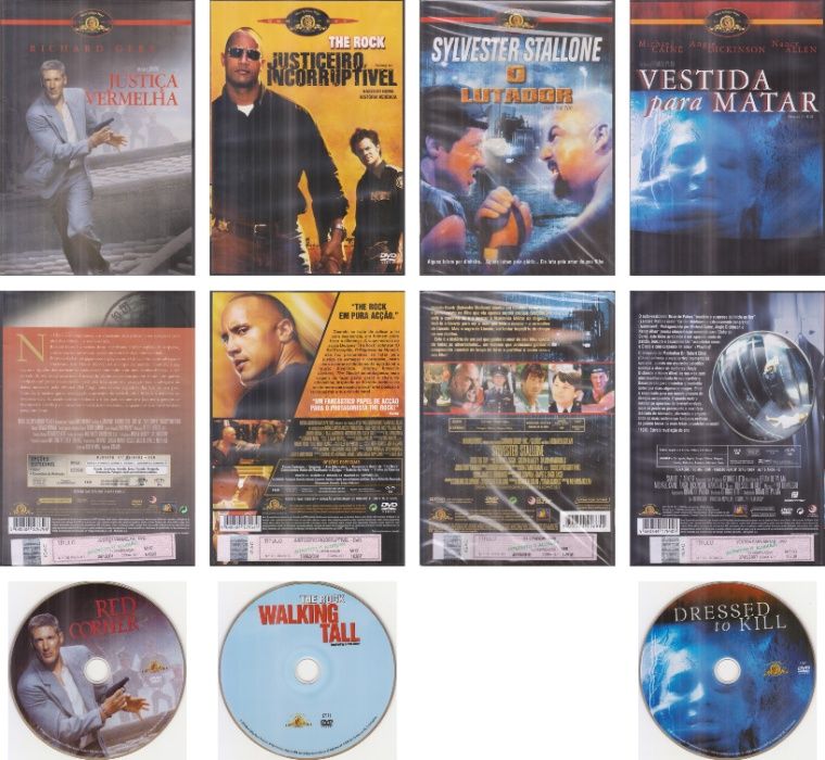 Filmes (DVD): Metro-Goldwyn-Mayer, Atalanta, Films4You & Outros