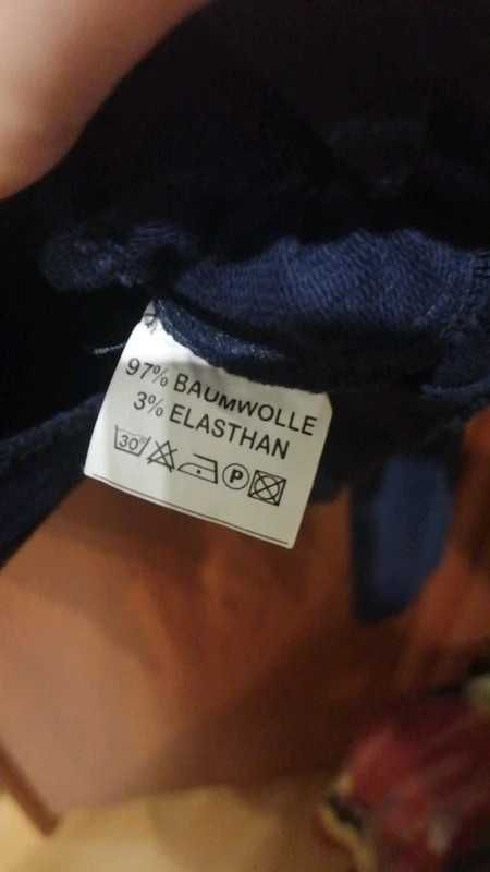Żakiet Marynarka Kamuflage Bawełna Damski Niebieski L Nowa