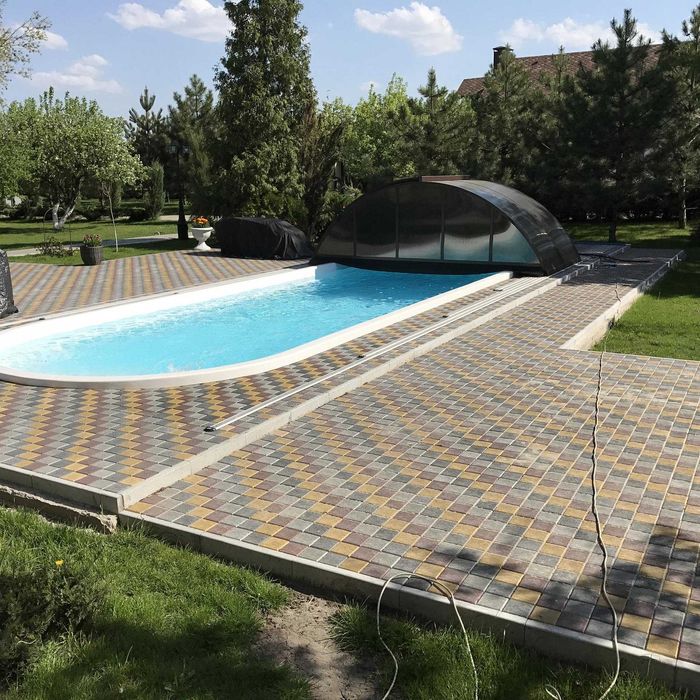 Басейн Лагуна 8.1 М | Монтаж під ключ / Швидке встановлення