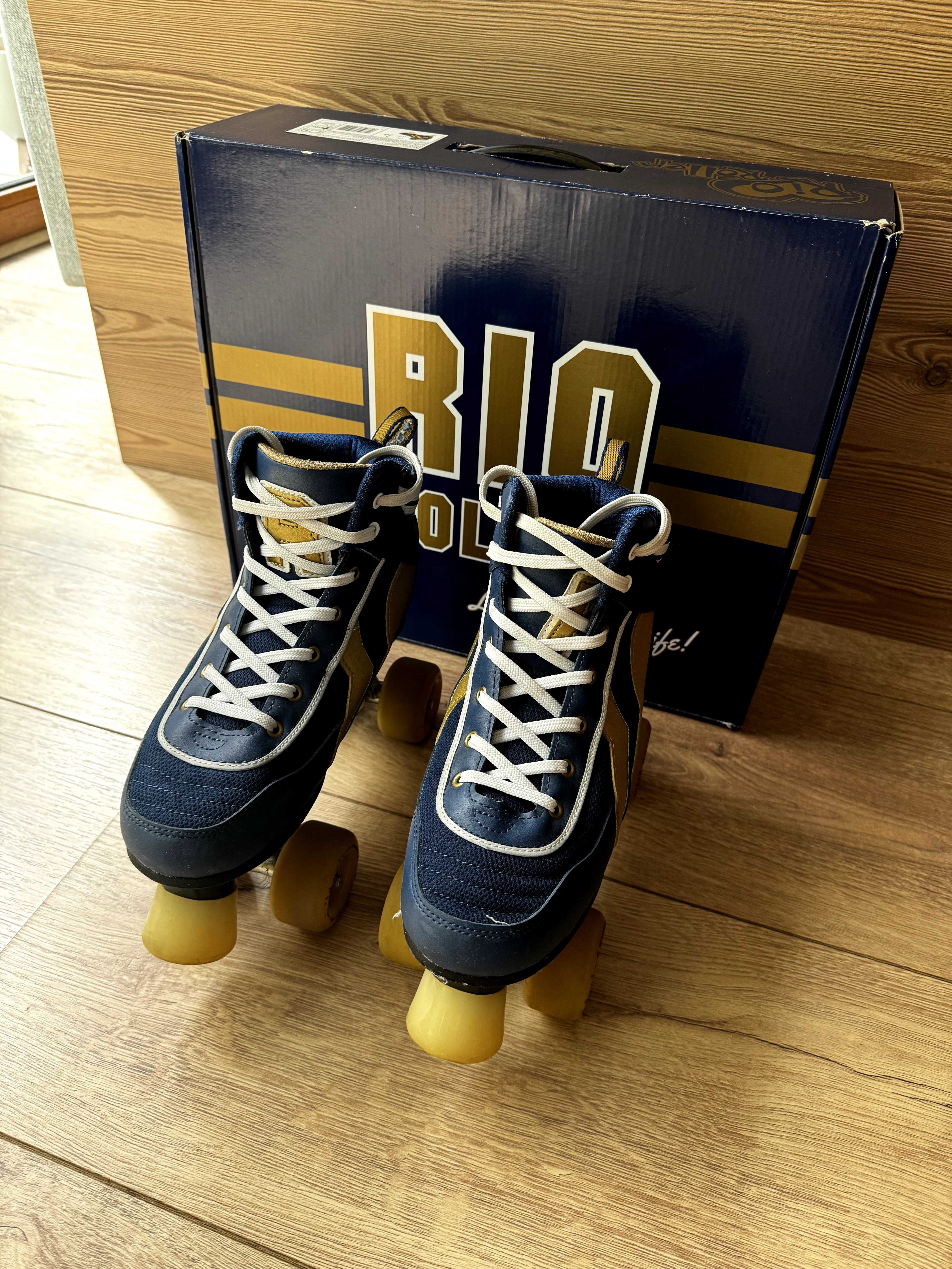 Wrotki Rio Roller Varsity - 38 - JAK NOWE!