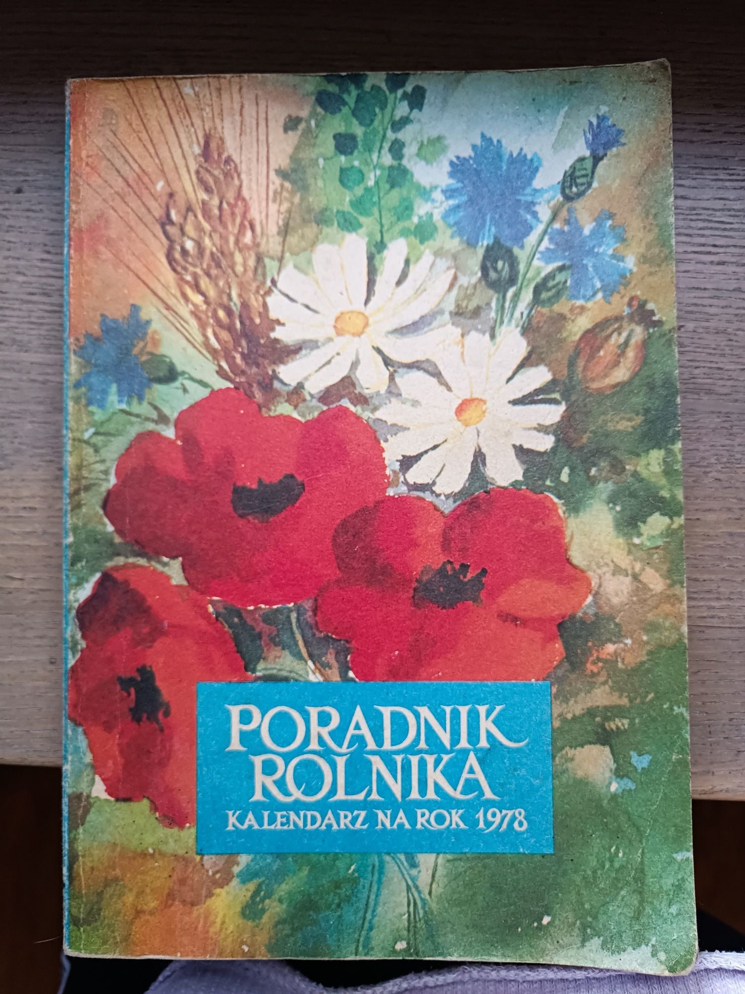 Kalendarz książkowy 1978 poradnik rolnika biodynamiczny 2024 prezent