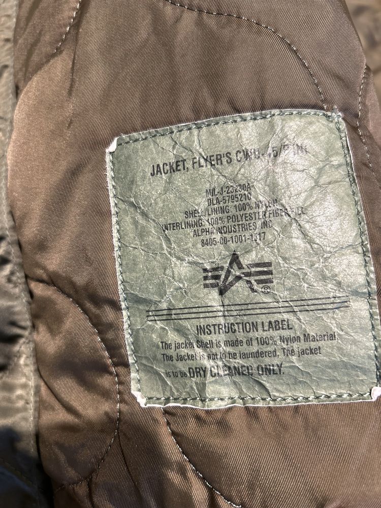 Kurtka PILOTA Alpha Industries CWU