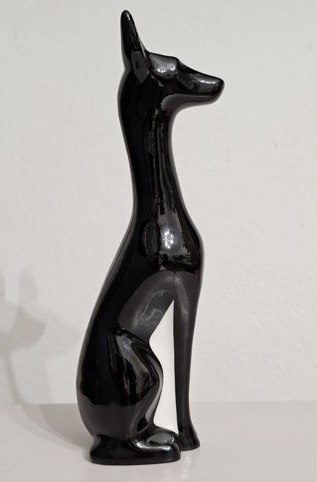 Figurka pies Faraona porcelana AS Ćmielów dekoracja