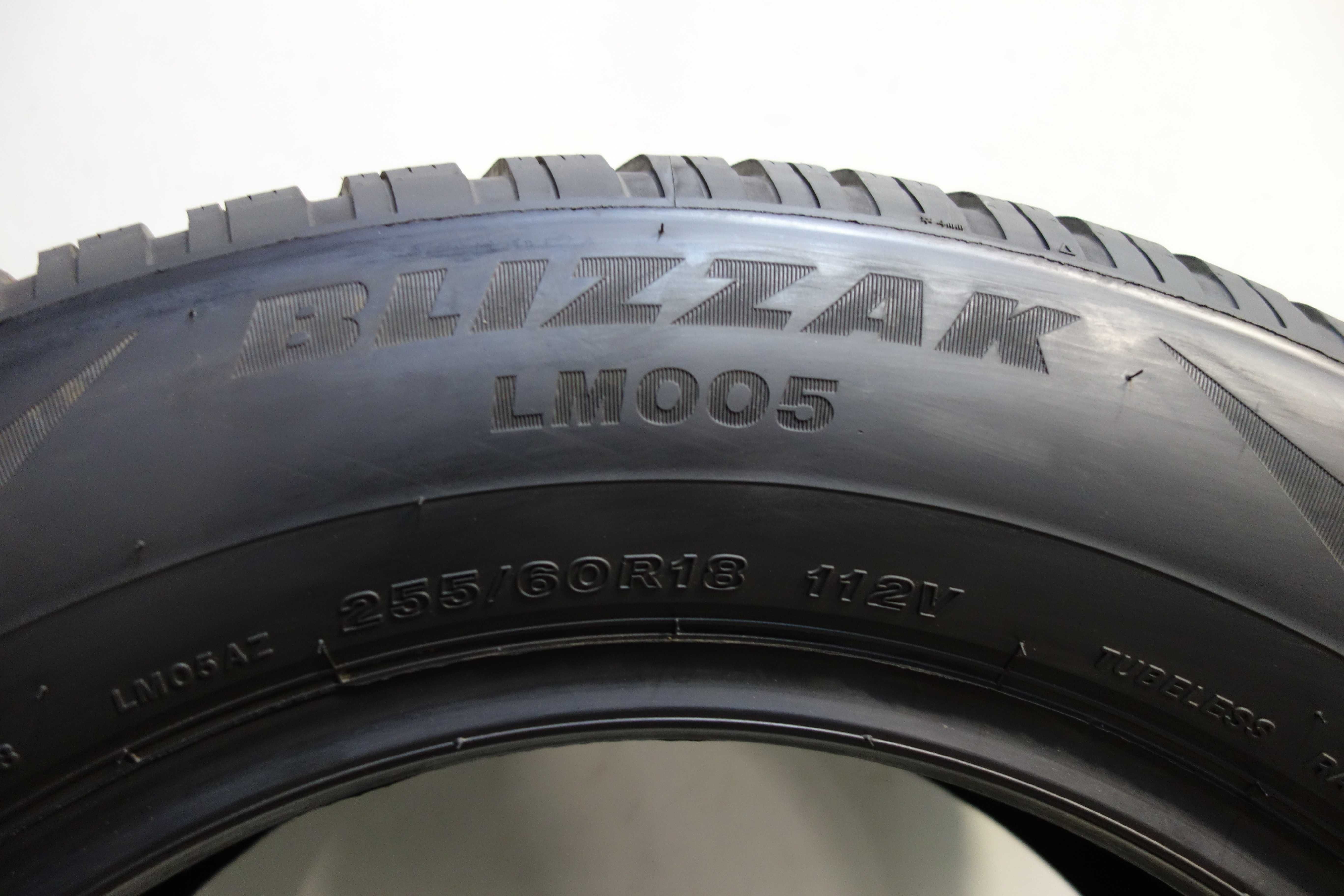 Opony 255/60/18 BRIDGESTONE Blizzak LM005 XL Zima