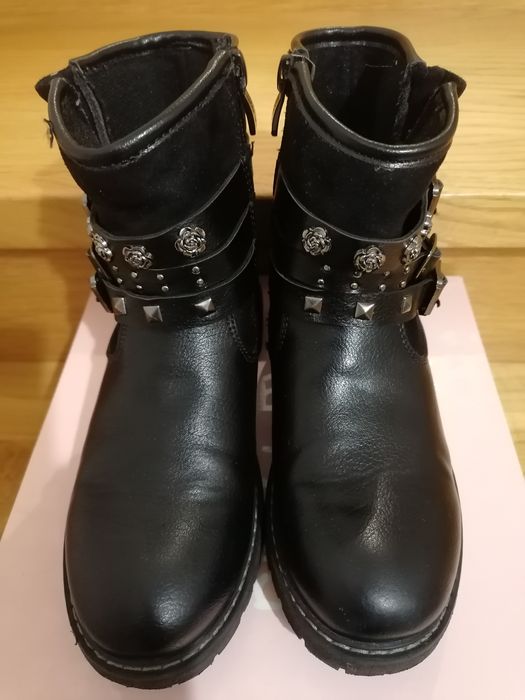 Kozaki, buty zimowe rozmiar 33 Nelli Blu z CCC