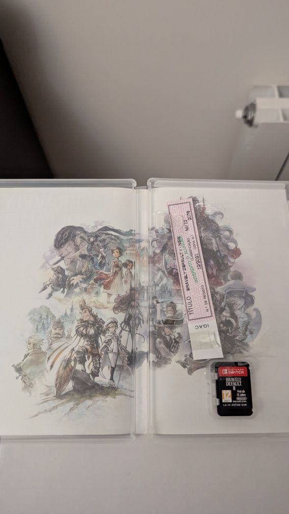 NSW Bravely Default II como novo
