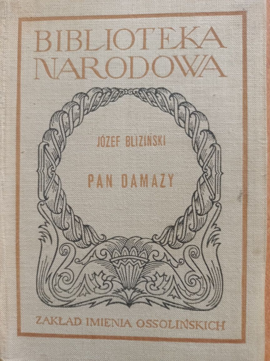 "Pan Damazy", Józef Bliziński