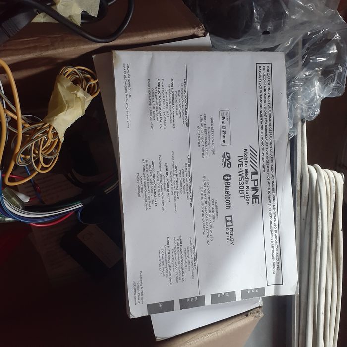 Автомагнітола до авто групи ВАГ з перехідною рамкою