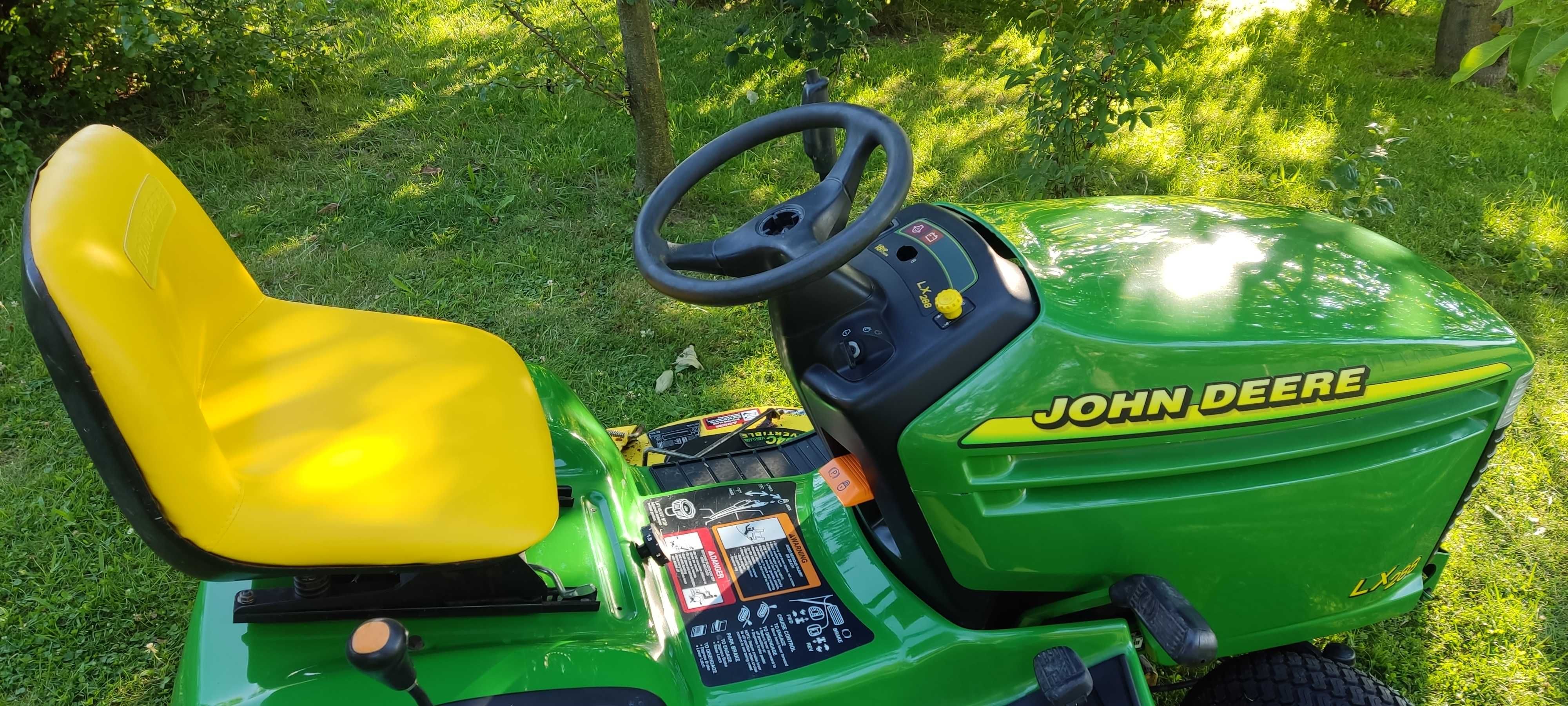 Traktorek kosiarka John Deere 17HP V-Twin KAWASAKI Cub Cadet Husqvarna