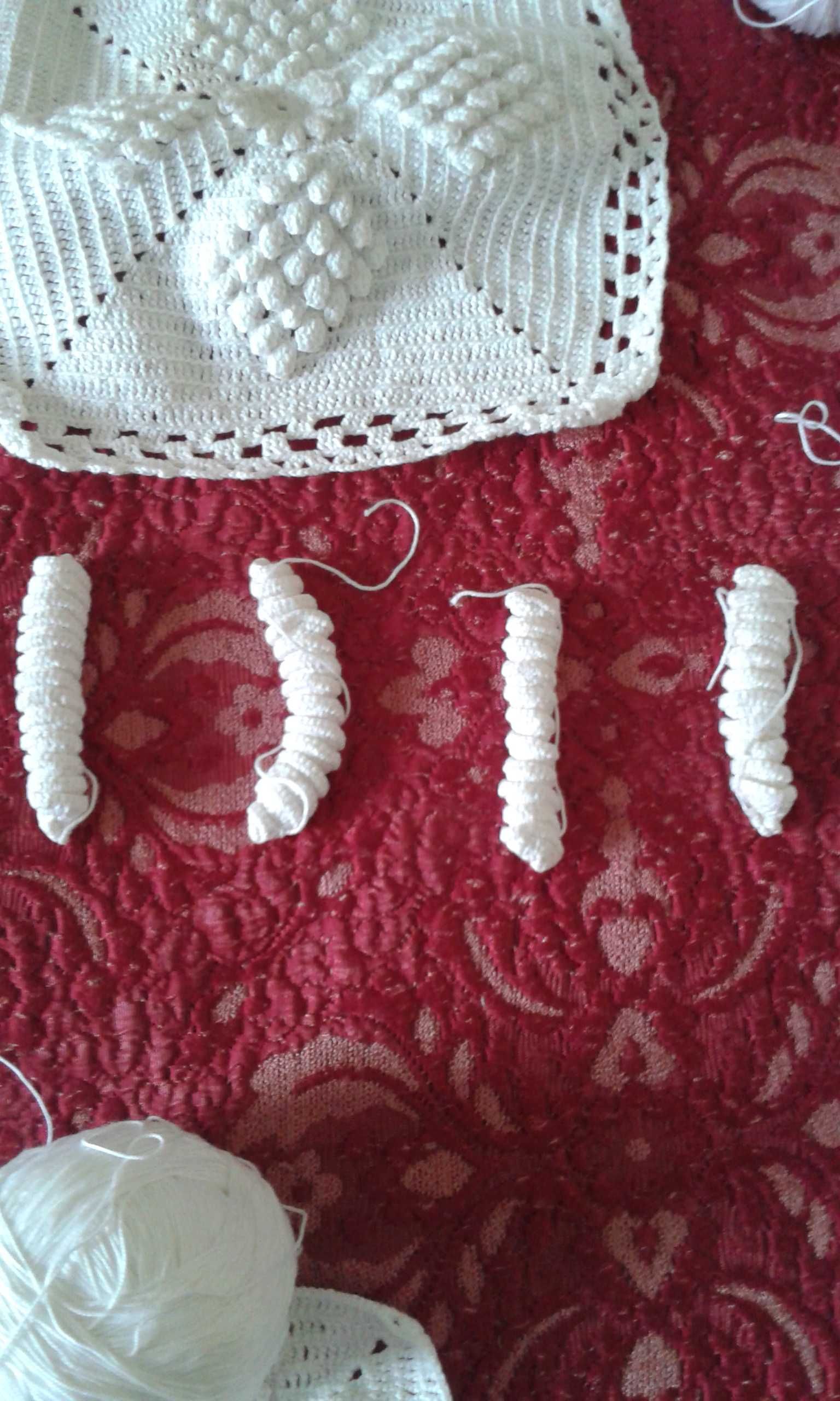 Colcha-Toalha de Renda