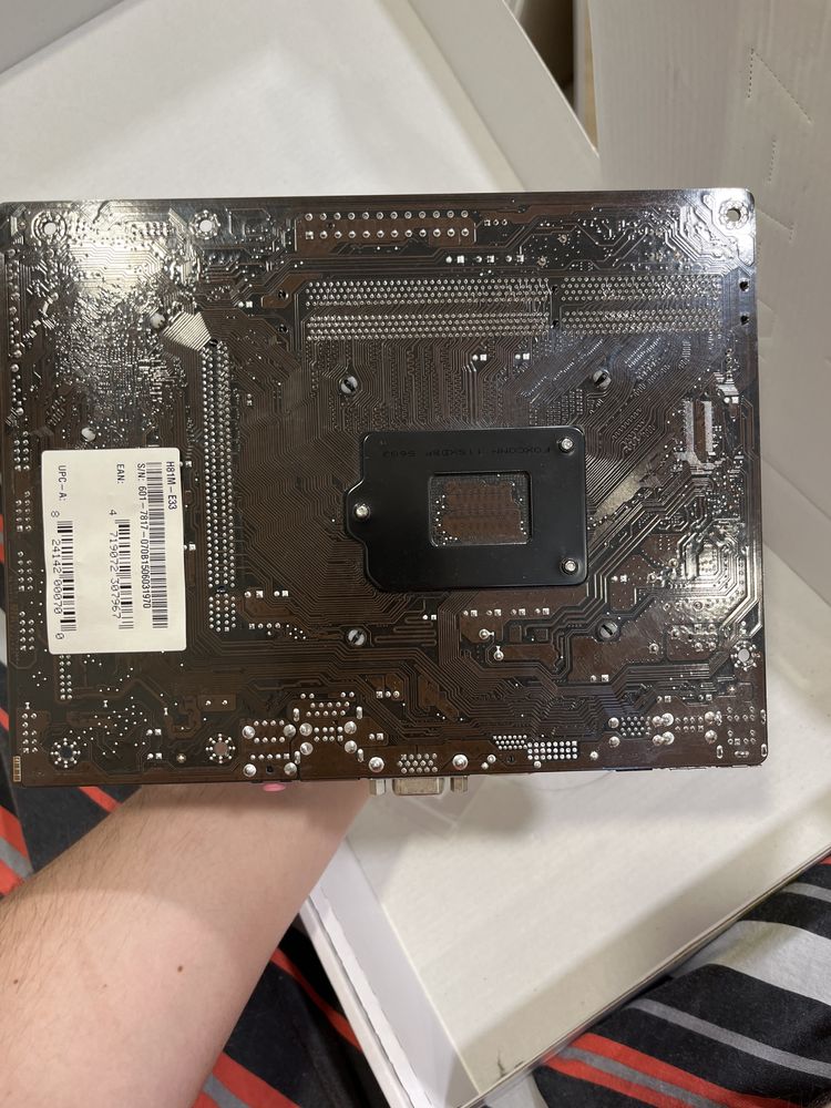MSI H81M-E33 z procesorem intel core i5-4460 + 8GB (2x4) ram balistix