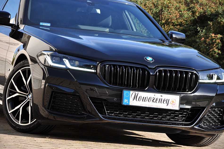 Auto do ślubu samochód limuzyna na wesele BMW 5 Sulejówek Mińsk Maz