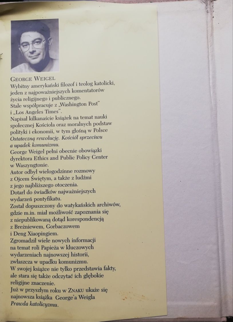 Świadek nadziei. Biografia papieża Jana Pawła II