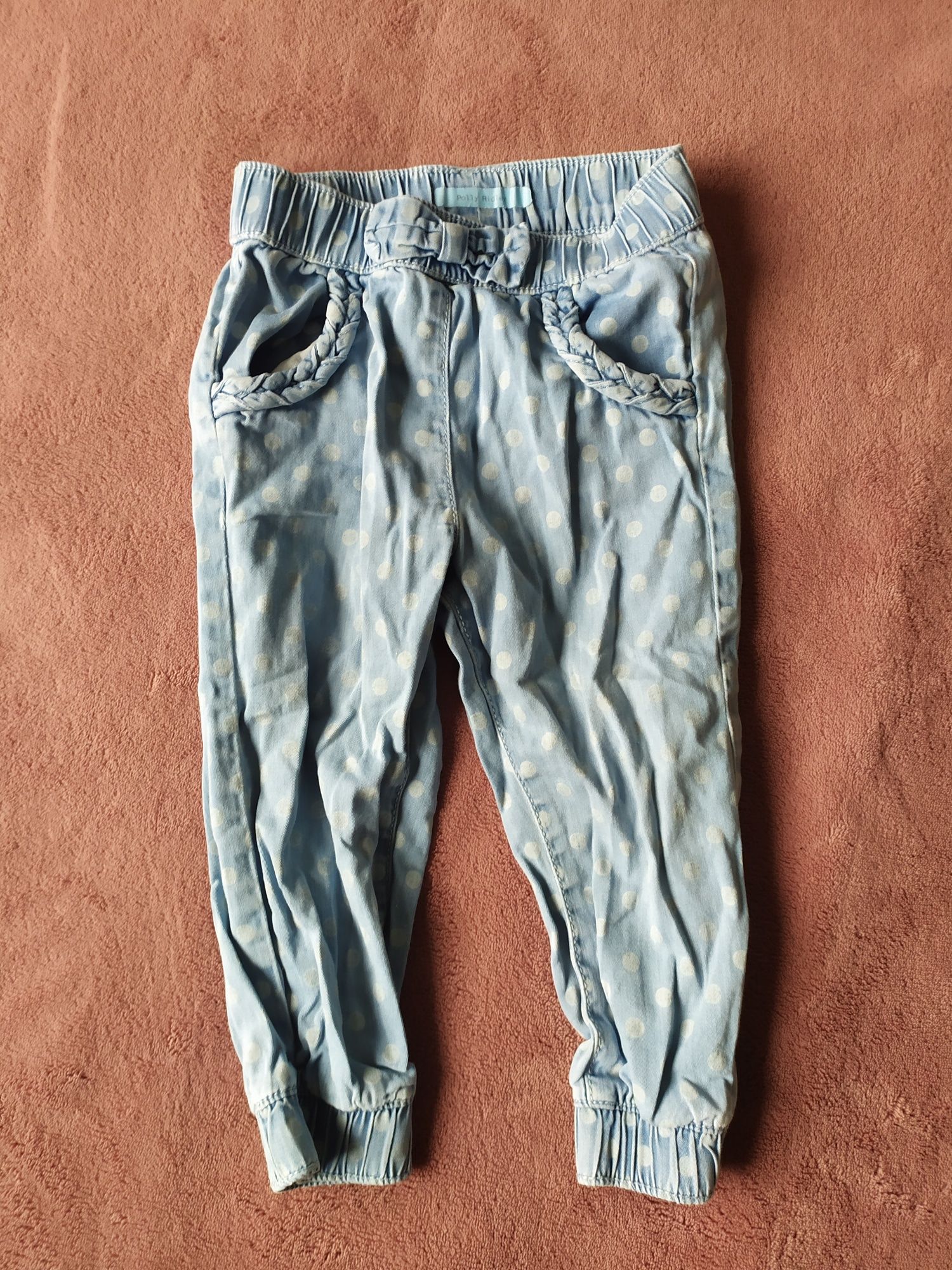 Spodenki jasnoniebieskie dla dziewczynki 80-86 cm