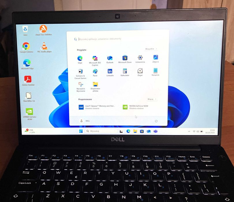 Laptop DELL 7380 Intel® Core™ i7 8GB 256GB NVMe USB-C™ LTE5G FHD Win11