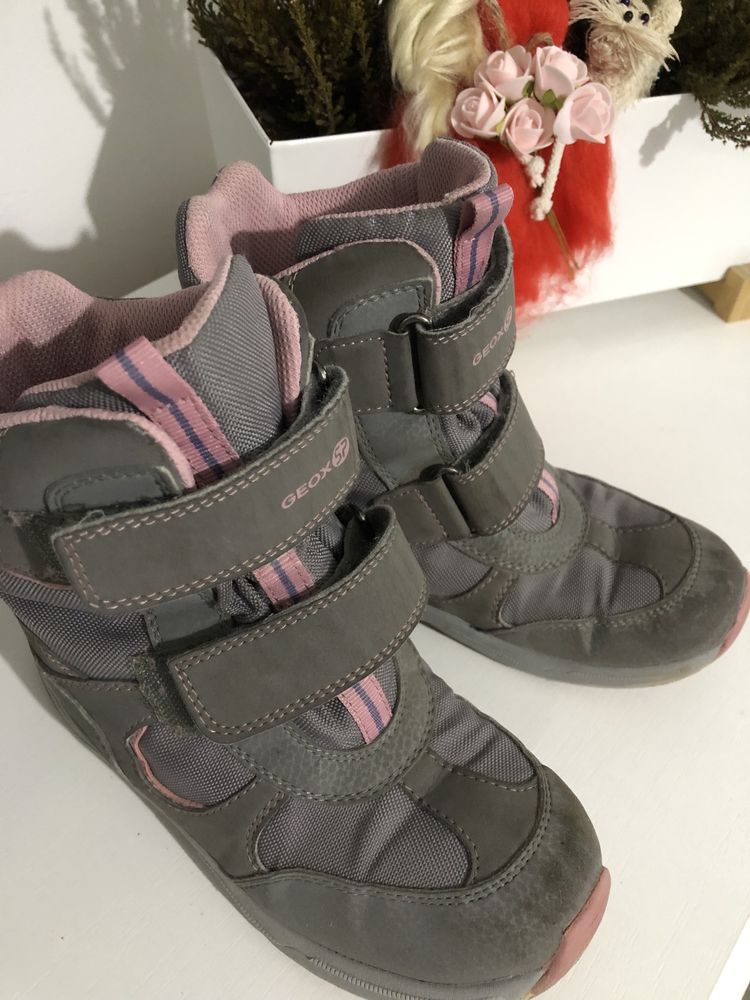 Buty zimowe geox rozm 32 dla dziewczynki