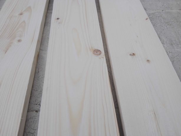 Świerk - Deska drewniana - gładka, heblowana 12 cm szer.- Transport