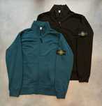 Бірюзова олімпійка Стон Айленд Stone Island Кофта чорна Стонік SI